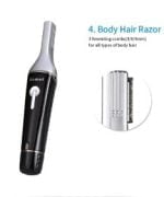 Kemei KM-1015 10 in 1 Rechargeable Hair Trimmer Multifunction Electric Shaver - Image 4