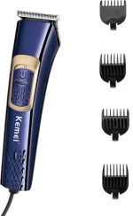 Kemei KM-5060 Rechargeable Electric Shaver Hair Trimmer - Image 4