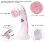 4-1 Face Brush Deep Cleansing Facial massager with Makeup Tool AE-8289A - Image 3
