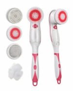 Electric Bath Body Cleansing Brush Massage CNAIER Long Handle Body Brush Relaxation Spa Shower Tool Body Brush Scrubber AE-8284 - Image 3