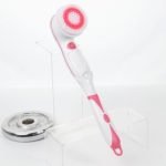 Electric Bath Body Cleansing Brush Massage CNAIER Long Handle Body Brush Relaxation Spa Shower Tool Body Brush Scrubber AE-8284 - Image 2
