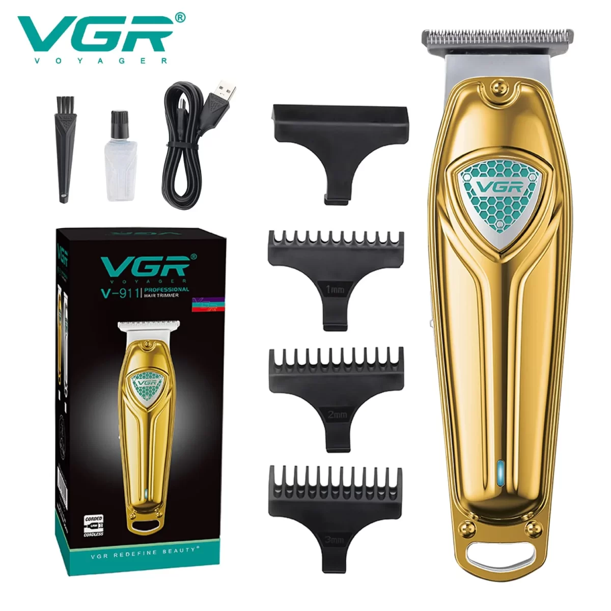71fl60CZf-L._SL1500 VGR V-911 Professional Hair Trimmer - Image 2