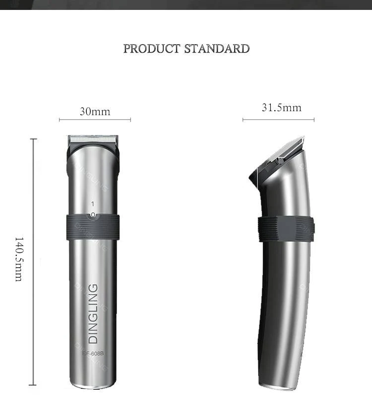 Dingling RF-608B Rechargeable Usb Hair Trimmer