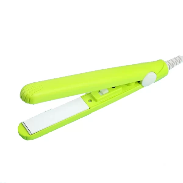 Gold Vatican Gv-118 Mini Portable Iron Hair straightener & Curler